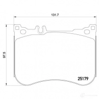 Тормозные колодки дисковые, комплект BREMBO P 50 095 D16888915 800438 2 5179 - Изображение 2