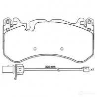 Тормозные колодки дисковые, комплект BREMBO 800468 D12918478 P 50 127 24 455 - Изображение 5