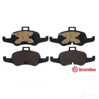 Тормозные колодки дисковые, комплект BREMBO P 85 160 1210410827 25830 25 829 - Изображение 3