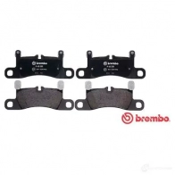 Тормозные колодки дисковые, комплект BREMBO 24 721 800822 D14538643 P 65 030 - Изображение 3