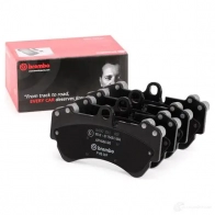Тормозные колодки дисковые, комплект BREMBO 2369 2 7911D1007 P 85 069 801133 - Изображение 2