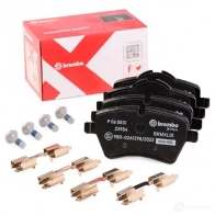 Тормозные колодки дисковые, комплект BREMBO CPX 5V 8020584068564 1422938932 P 06 051X - Изображение 2