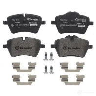 Тормозные колодки дисковые, комплект BREMBO CPX 5V 8020584068564 1422938932 P 06 051X - Изображение 9