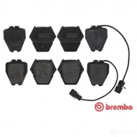 Тормозные колодки дисковые, комплект BREMBO P 85 054 23 119 23280 801118 - Изображение 3