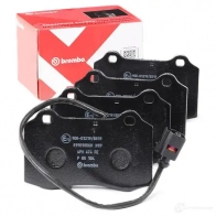 Тормозные колодки, комплект BREMBO p85104 24143 21 381 801164 - Изображение 2