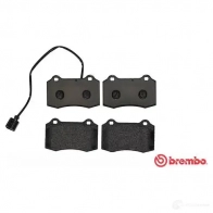 Тормозные колодки, комплект BREMBO p85104 24143 21 381 801164 - Изображение 6