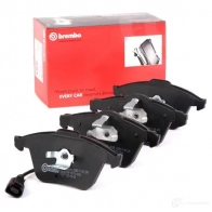 Тормозные колодки дисковые, комплект BREMBO 23912 P 85 079 2380 1 801142 - Изображение 2
