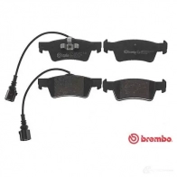 Тормозные колодки дисковые, комплект BREMBO P 85 068 24368 801132 2 4367 - Изображение 3