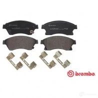 Тормозные колодки дисковые, комплект BREMBO P 59 076 25032 25 031 800665 - Изображение 6