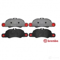 Тормозные колодки дисковые, комплект BREMBO P 65 018 244 59 800810 8498D1389 - Изображение 3