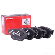 Тормозные колодки дисковые, комплект BREMBO D15468754 P 85 128 801188 251 60 - Изображение 2