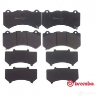 Тормозные колодки дисковые, комплект BREMBO 800271 2584 9 P 37 018 25859 - Изображение 5