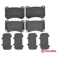 Тормозные колодки, комплект BREMBO 800191 p30052 2551 3 D13968504 - Изображение 3