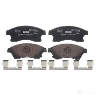 Тормозные колодки дисковые, комплект BREMBO 8020584069073 1422938869 T3Z NR P 59 076X - Изображение 3
