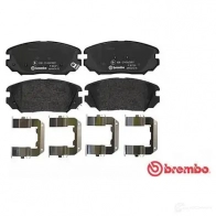 Тормозные колодки, комплект BREMBO 800173 246 18 24619 p30031 - Изображение 3