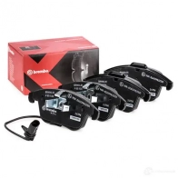 Тормозные колодки дисковые, комплект BREMBO 8020584069370 1422938835 6 V9GZ P 85 113X - Изображение 2
