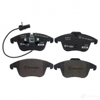 Тормозные колодки дисковые, комплект BREMBO 8020584069370 1422938835 6 V9GZ P 85 113X - Изображение 6