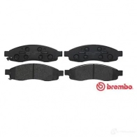 Тормозные колодки, комплект BREMBO 24 106 24108 p58001 800612 - Изображение 3