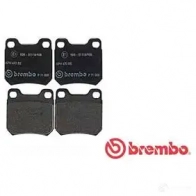 Тормозные колодки, комплект BREMBO 800902 p71008 2309 1 7686D811 - Изображение 3