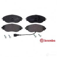 Тормозные колодки дисковые, комплект BREMBO 2 4738 25217 P 85 131 801191 - Изображение 6
