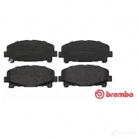 Тормозные колодки дисковые, комплект BREMBO 24785 P 28 043 800123 247 66 - Изображение 3