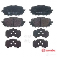 Тормозные колодки дисковые, комплект BREMBO D19039130 P 49 054 222 71 800350 - Изображение 3