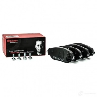 Тормозные колодки дисковые, комплект BREMBO 801204 P 85 144 25217 24 738 - Изображение 2