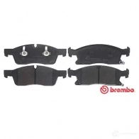 Тормозные колодки дисковые, комплект BREMBO 22564 P 37 022 2 2563 800275 - Изображение 3