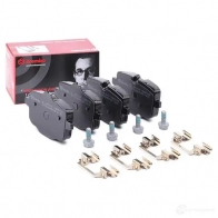 Тормозные колодки дисковые, комплект BREMBO 1210376577 25636 P 06 101 24 704 - Изображение 2