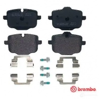 Тормозные колодки дисковые, комплект BREMBO 1210376577 25636 P 06 101 24 704 - Изображение 8