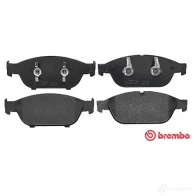 Тормозные колодки дисковые, комплект BREMBO 2 5158 P 85 127 25159 801187 - Изображение 6