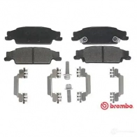 Тормозные колодки дисковые, комплект BREMBO 2 4304 P 09 007 799769 D9227823 - Изображение 4