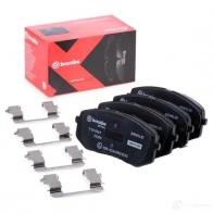 Тормозные колодки дисковые, комплект BREMBO P 30 056X 1422938898 8020584068861 VZWE2 66 - Изображение 2