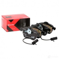 Тормозные колодки дисковые, комплект BREMBO 8020584069301 P 85 085X 1422938841 6VKX O - Изображение 2