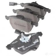 Тормозные колодки дисковые, комплект BREMBO 8020584069301 P 85 085X 1422938841 6VKX O - Изображение 4