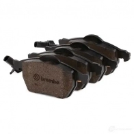 Тормозные колодки дисковые, комплект BREMBO 8020584069301 P 85 085X 1422938841 6VKX O - Изображение 7
