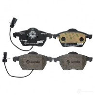 Тормозные колодки дисковые, комплект BREMBO 8020584069301 P 85 085X 1422938841 6VKX O - Изображение 9