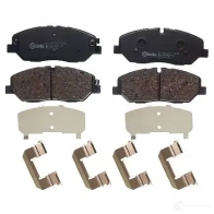Тормозные колодки, комплект BREMBO 22421 1210386733 p30090 2 2420 - Изображение 3