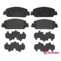 Тормозные колодки дисковые, комплект BREMBO 800139 25793 P 28 077 25 792 - Изображение 8