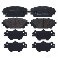 Тормозные колодки, комплект BREMBO 1438412027 p49065 V BOEF - Изображение 3