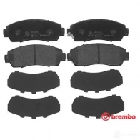 Тормозные колодки дисковые, комплект BREMBO P 28 068 25351 2 4342 800135 - Изображение 4