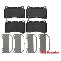 Тормозные колодки дисковые, комплект BREMBO 800668 D10017902 P 59 079 2 3325 - Изображение 5