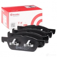 Тормозные колодки дисковые, комплект BREMBO 22413 P 24 188 22 412 800086 - Изображение 2