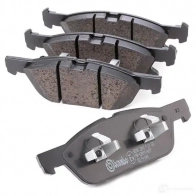 Тормозные колодки дисковые, комплект BREMBO 22413 P 24 188 22 412 800086 - Изображение 3