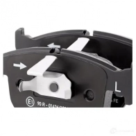 Тормозные колодки дисковые, комплект BREMBO 21642 P 06 021 2148 6 799694 - Изображение 5