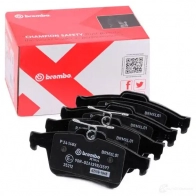 Тормозные колодки дисковые, комплект BREMBO 1422938904 8020584068809 B2SLYZ M P 24 148X - Изображение 2