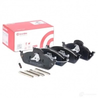 Тормозные колодки дисковые, комплект BREMBO 23 193 800384 P 50 039 23194 - Изображение 2