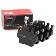 Тормозные колодки дисковые, комплект BREMBO 233 29 800801 P 65 009 7643D776 - Изображение 2