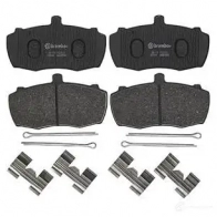 Тормозные колодки, комплект BREMBO 20 904 796D61 800479 p52012 - Изображение 3