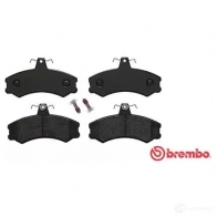 Тормозные колодки, комплект BREMBO pa6024 2 0741 20925 801268 - Изображение 3